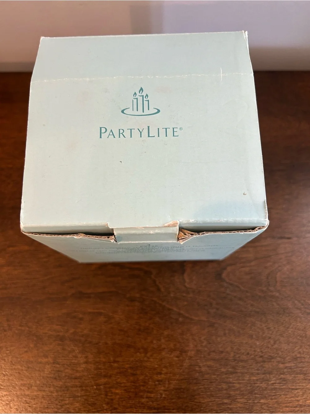 Partylite Nature's Garden Tealight Candle Holder Set of 3 Open In Box Never Used